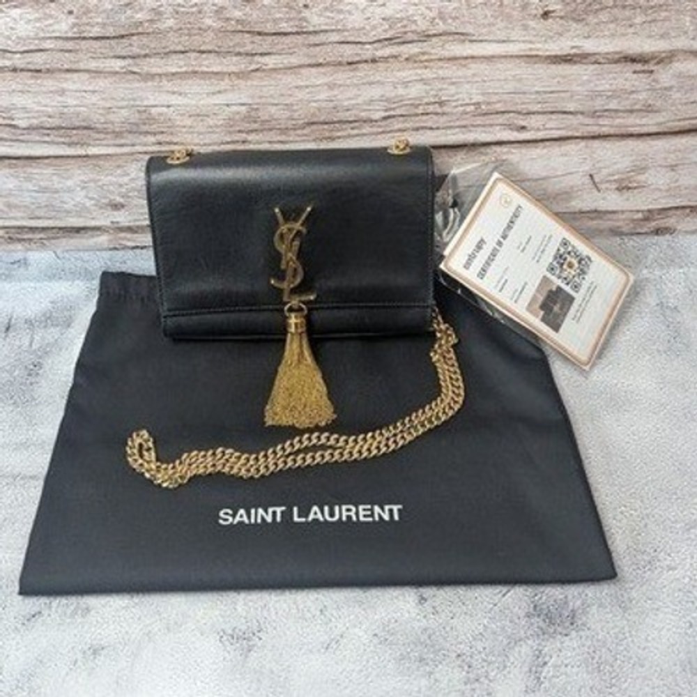 Saint Laurent YSL Kate Tassel Crossbody Shoulder Bag Small